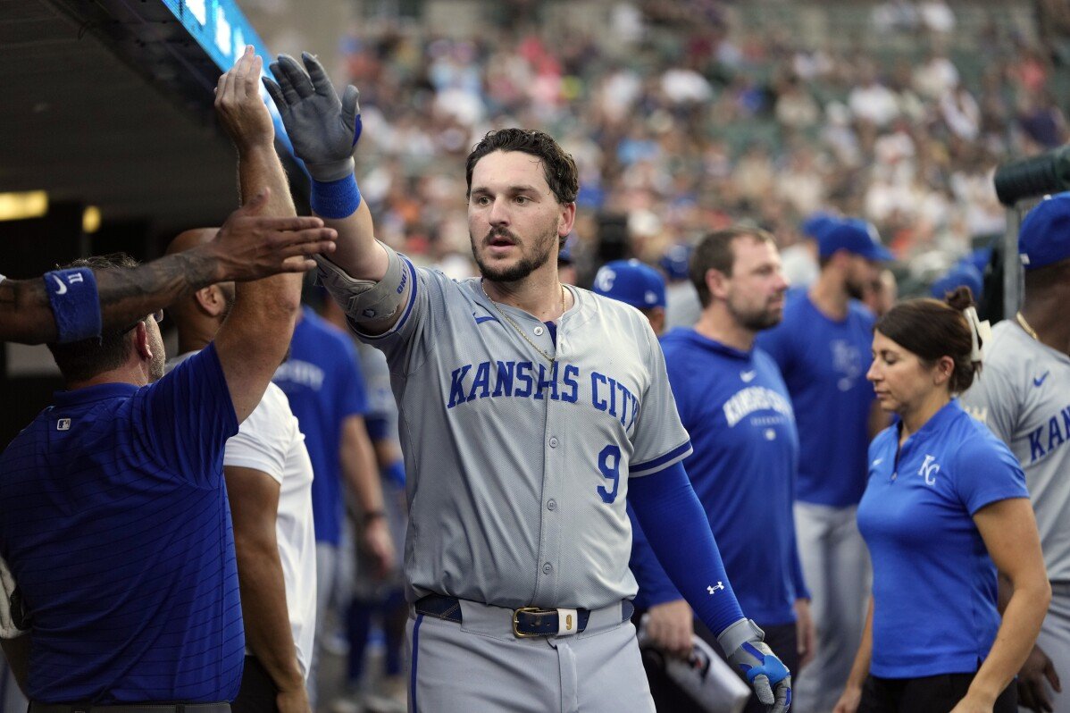 Pasquantino schlägt zweimal zu, Lugo geht 8 starke Innings und die Royals schlagen die Tigers 7-1